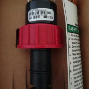 FLOWMETER 1/2" X 4" PP PADDLEWHEEL