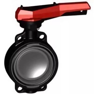 2-1/2" BUTTERFLY VALVE WAFER PVC EPDM