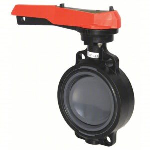 3" BUTTERFLY VALVE WAFER POLYPRO EPDM